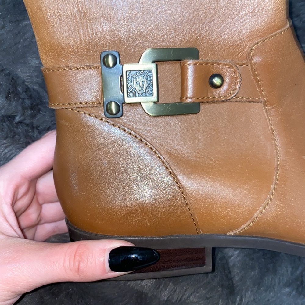 🛍️Tall brown Anne Klein iflex boots! - Picture 2 of 7